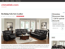 Tablet Screenshot of chinaklsk.com